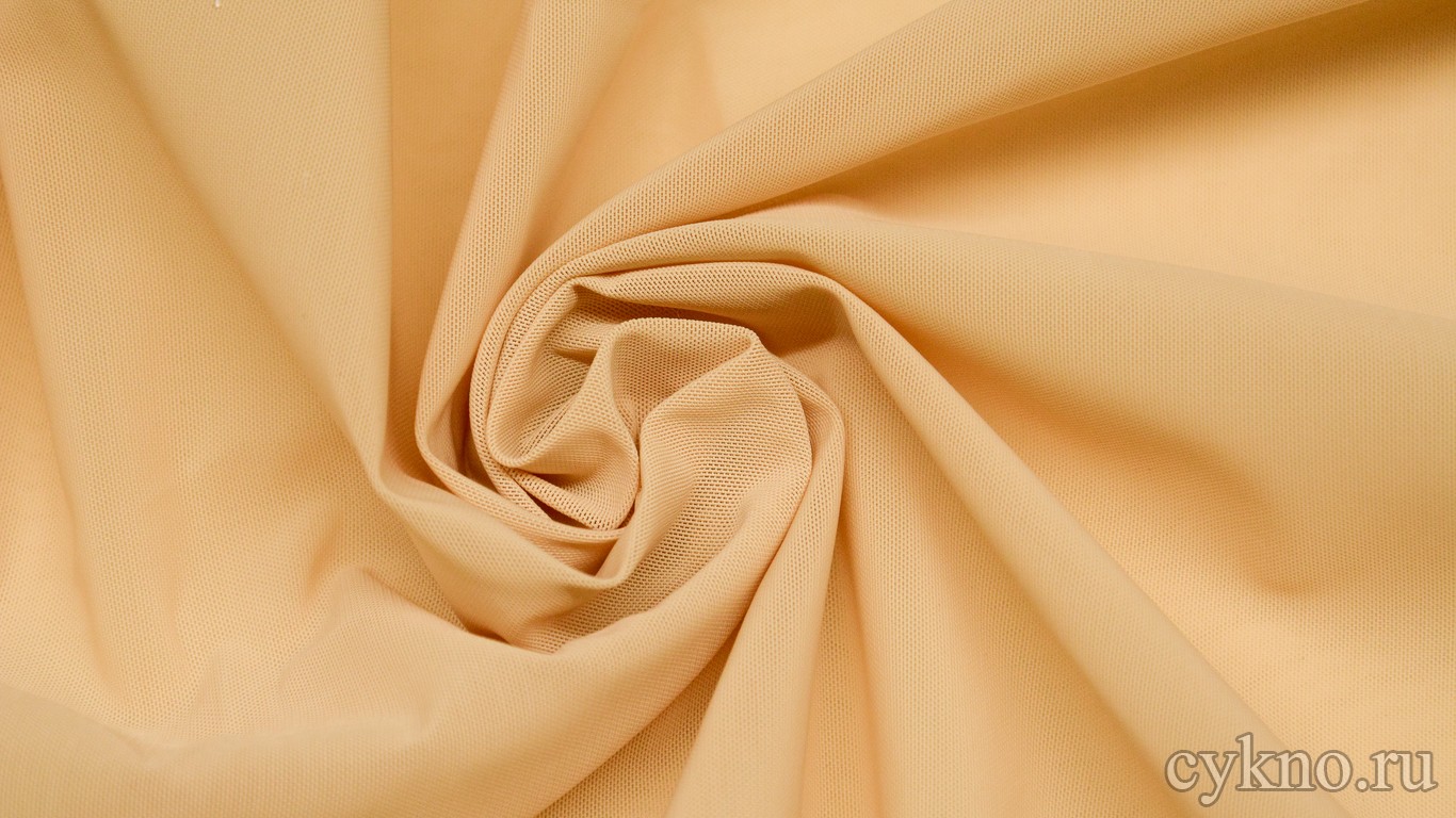 Ткань Сетка-стрейч цвета латте